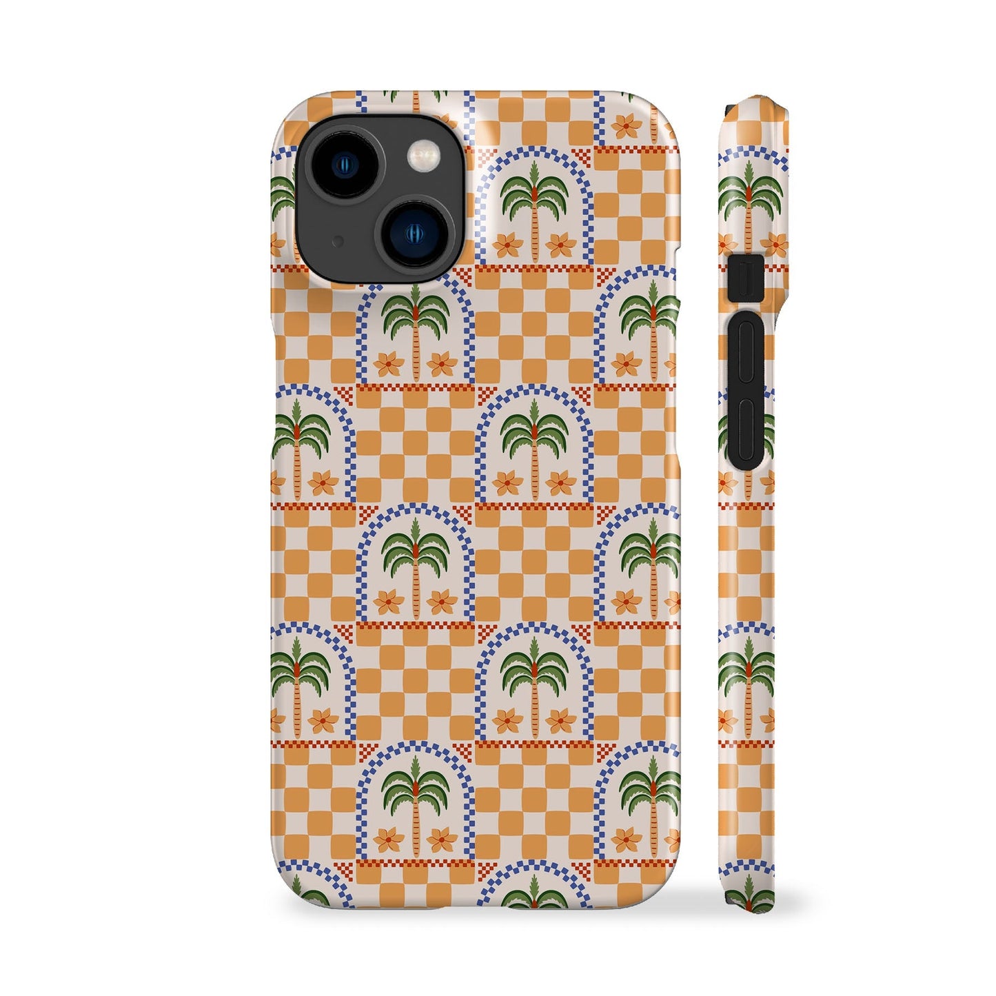 Morocco Orange Tiles Phone Case