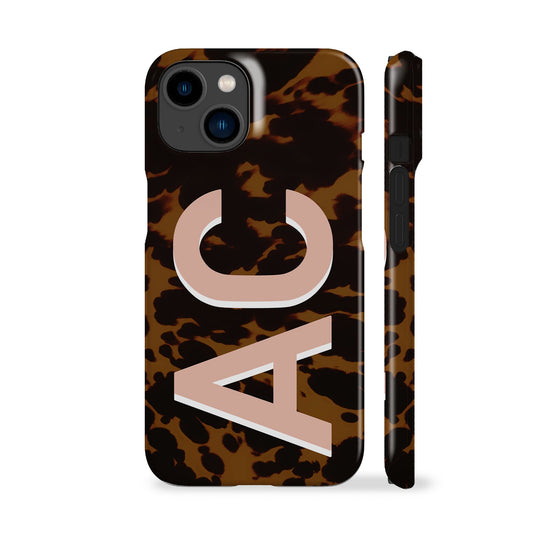 Personalised Tortoise Shell Phone Case