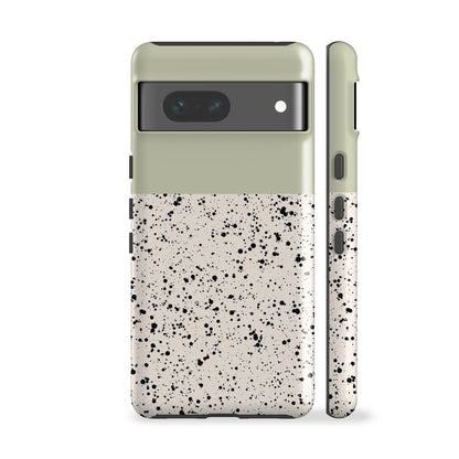 Geo Speckled Green Phone Case