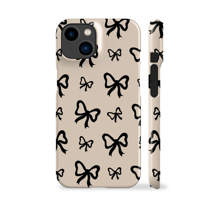 Black Bows Phone Case