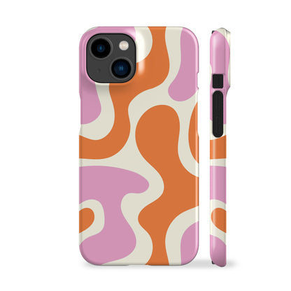 Funky Wave Pink Phone Case