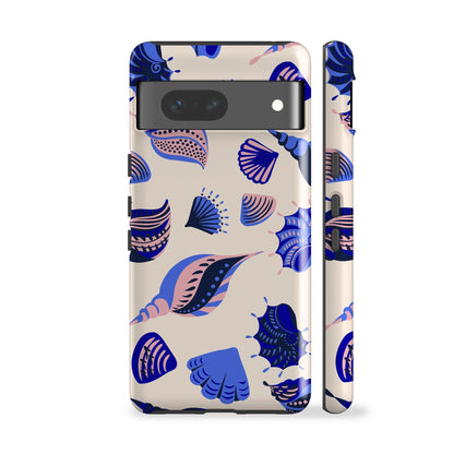 Mystic Blue Shells Phone Case