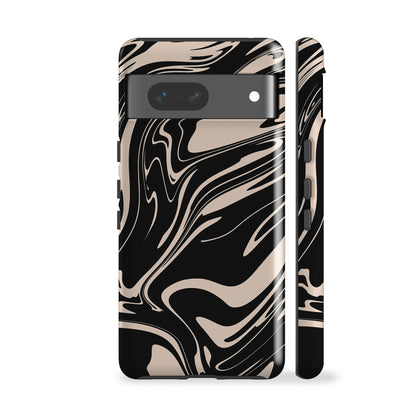 Juin Marble Black Phone Case