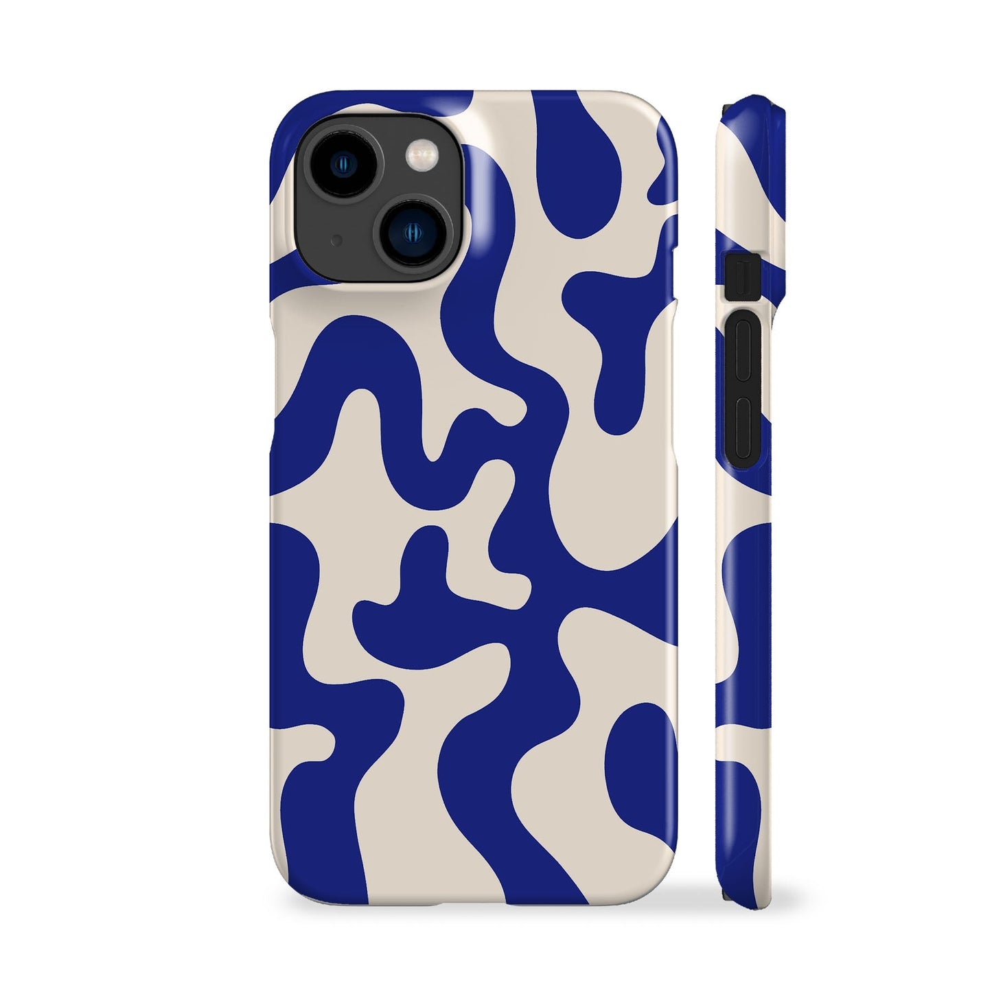 Aesthetic Blue Waves Phone Case