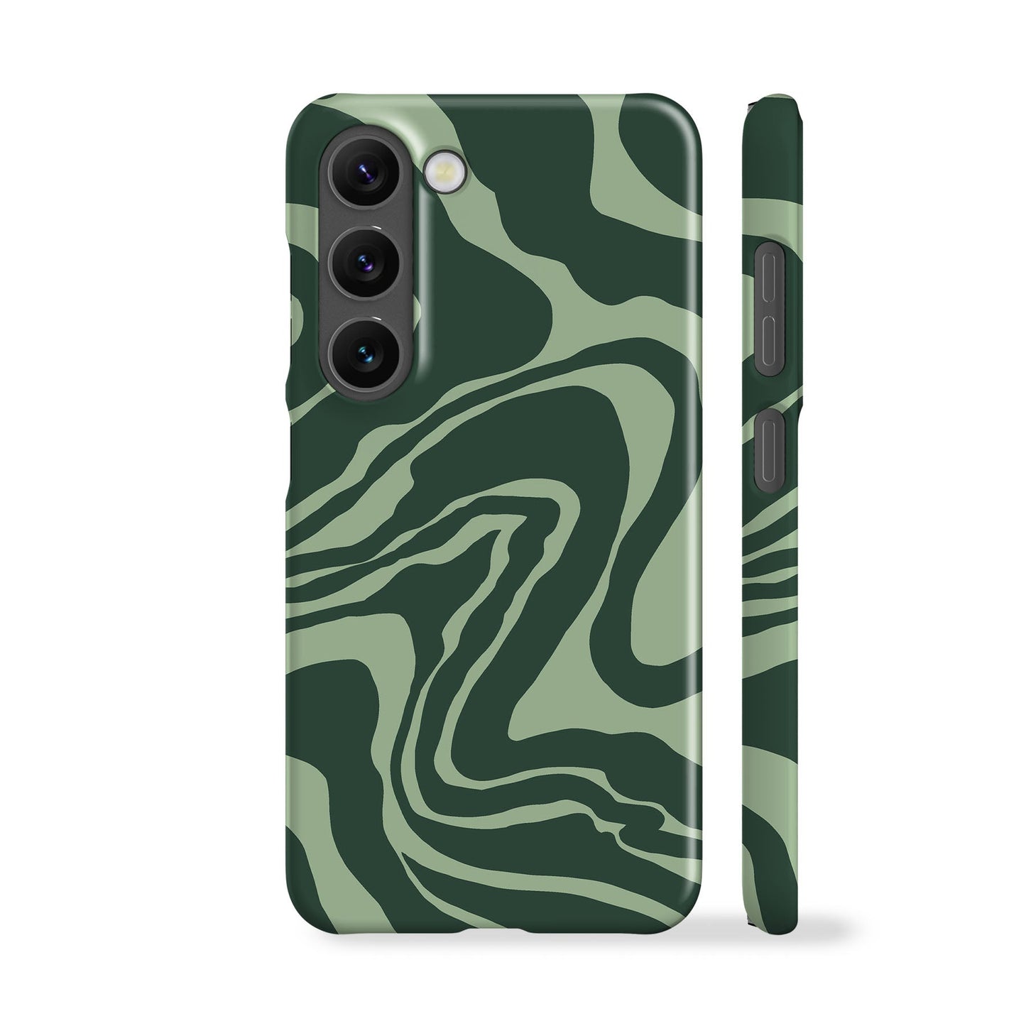 Liquid Marble Green Phone Case