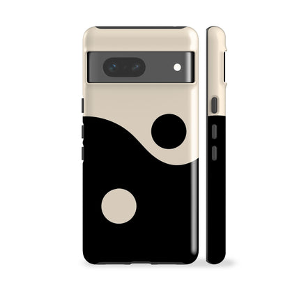 Yin Yang Black Phone Case