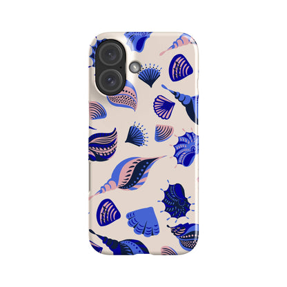 Mystic Blue Shells Phone Case