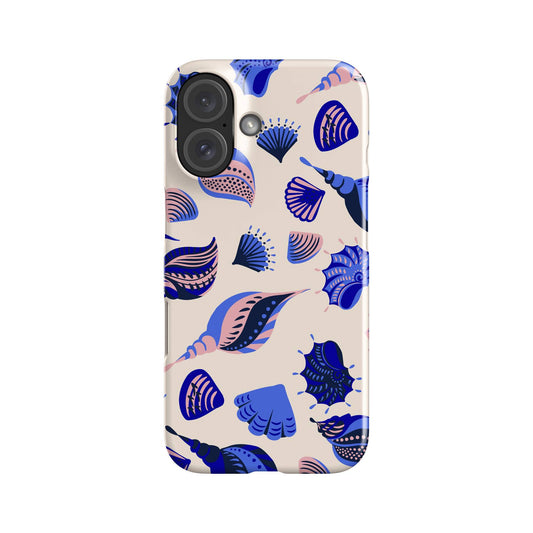 Mystic Blue Shells Phone Case