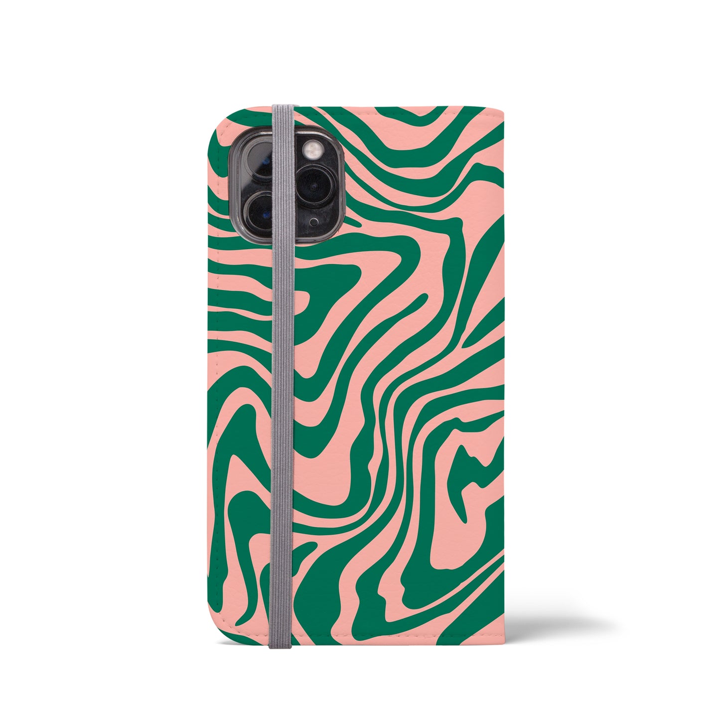 ABSTRACT GRROVY Pink Wallet Case